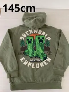 マイクラ　パーカー　男の子　裏起毛　スウェットトレーナー　150cm 長袖