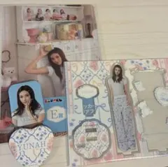 アイリット エニマイくじ ユナ　アクスタ　缶バッジ　ステッカー&クリアファイル