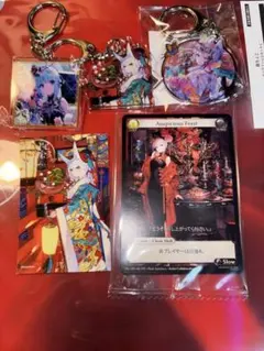 藤ちょこ イラスト展 祝彩巡礼 特典ステッカー 特典キーホルダー 