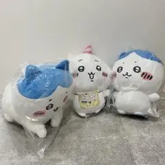 未使用 ちいかわBIGぬいぐるみ 3体セット ハピバ・特訓・スフィンクス