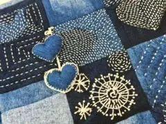 USAシーチング綿100%生地幅110cm×100cm.0939.刺子風プリント