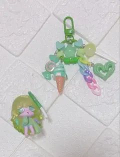 じゃらじゃらキーホルダー