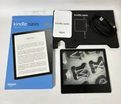 Kindle oasis第10世代と純正品カバーセット 新品同様 備品、箱あり