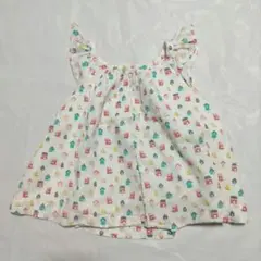 80cm 12-18ヶ月 babyGAP カラフル ノースリーブ チュニック