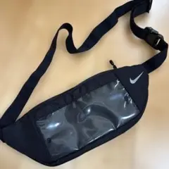 Nike ボディバッグ ブラック 透明ポケット付き