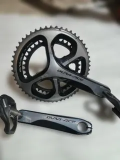 DURA-ACE クランクセット ブラック/シルバー
