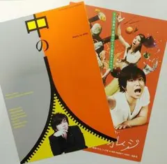 加藤シゲアキ　舞台「中の人」「6月のビターオレンジ」リーフレットセット