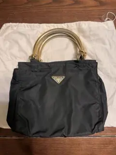 PRADA ナイロン ハンドバッグ 黒　20年以上前