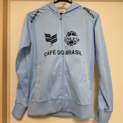 ATHLETA フルジップジャージ ライトブルー