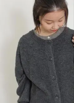 サマンサモスモス 求心風ぽこぽこ2wayニット