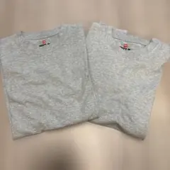 7/31まで。Hanes Beefy-T グレー Mサイズ 2枚セットのサムネイル