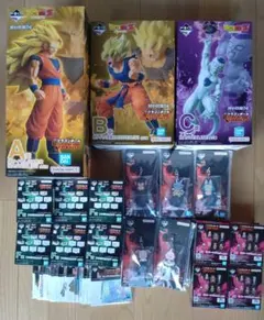 ドラゴンボール　一番くじ　フィギュア　孫悟空　フリーザ