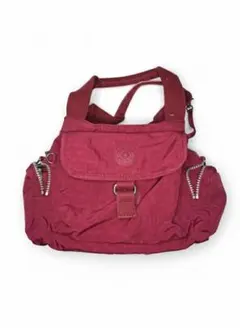 kipling キプリング 2way ショルダーバッグ ハンドバッグ ボルドー
