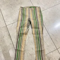 sh2841 45R ストライプ カジュアルパンツ スリムフィットのサムネイル
