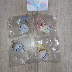 ぷくぷくあわわちゃん　めじるしアクセサリー 4点