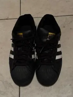 adidas superstar 26cm black y2k