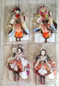 鬼滅の刃 巳年 午年アクリルスタンド4点