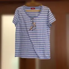 Disney Chip and Dale ストライプTシャツ