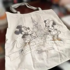 香港ディズニーランド 非売品エコバッグ ミッキー ミニー