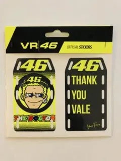 【新品未開封】VR46ロッシ 引退記念ステッカー
