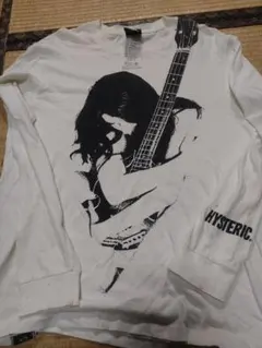 HYSTERIC GLAMOUR ギター グラフィック長袖 カットソー ロンT