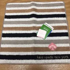 【新品・タグ付き】kate spadeハンドタオル