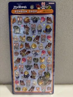 ズートピア ボンボンドロップミニ ステッカー