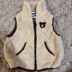 double-b ベスト　リバーシブル　90cm