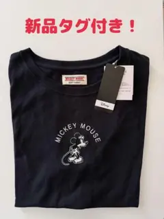 新品タグ付き！ディズニー ミッキーマウス 刺繍 半袖Tシャツのサムネイル