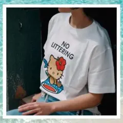 沖縄限定】OKINAWAPOP 日焼けアクビちゃんTシャツ 黒 辻ちゃん着用