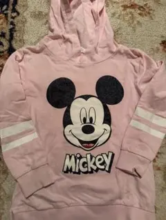 H&M ミッキーマウス パーカー US 4-6Y