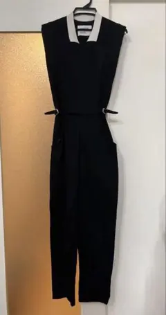 DRWCYS ノースリーブパンツドレス オールインワン 黒レースS 新品タグ 
