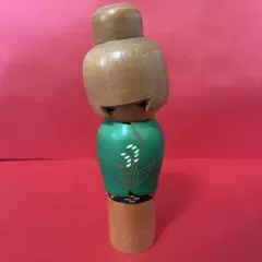 E-4希少 昭和レトロ こけし 木工芸品 24cm ヴィンテージ 創作こけし 