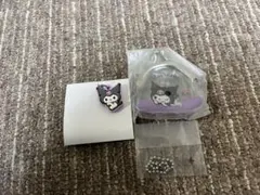 サンリオキャラクターズ　ダブルチャームグミ　がま口クロミセット