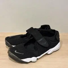 Nike エアリフト メッシュ スリッポン スニーカー 黒 27