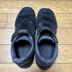 asics キッズ スニーカー 黒