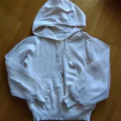 グレイル ホワイトフード付きパーカー S