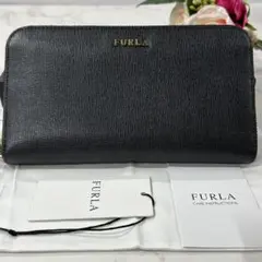 新品同様‼️ フルラ　FURLA バビロン　財布　長財布　ラウンドファスナー