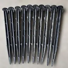 플라스틱 말뚝 27cm 플라스틱 말뚝 100개 세트