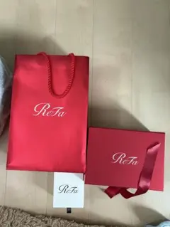 ReFa ショップ袋 ギフトボックス セット別売り可のサムネイル