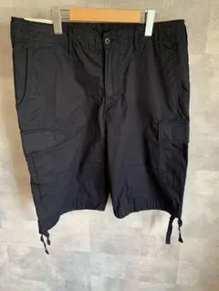 新品　オールドユニクロ　UNIQLO カーゴハーフパンツ　ネイビー　88cm L