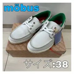 mobus モーブス ヴァイデン ホワイト デッキタイプ レディース スニーカーのサムネイル