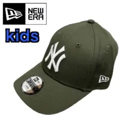 ニューエラ キャップ 帽子 9FORTY キッズサイズ ヤンキース オリーブ