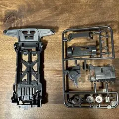 新品　希少　タミヤ　ゼロシャーシ×2個セット　ブラックのサムネイル