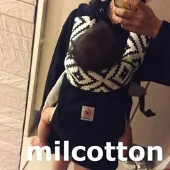 新作 ハンドメイド エルゴ抱っこ紐ヨダレカバー三点セット milcotton