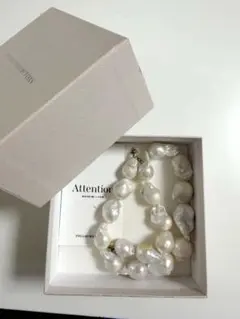 Stella Hollywood 淡水パール ネックレス ホワイト