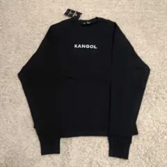 KANGOL ブラック ロゴ 長袖トップス