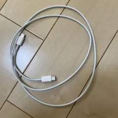 Apple純正 Lightning to Type-C ケーブル ホワイト
