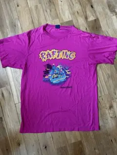 【極美品】モンベル Tシャツ【XL】ピンク アウトドア カジュアル 派手色