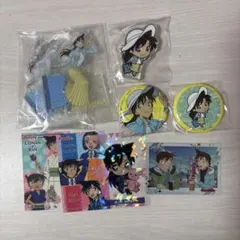 名探偵コナン モウリラン バッジ シール 6点セット